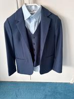 Trouwkostuum 5 delig blauw, Ophalen of Verzenden, Nieuw, Overige maten, Blauw