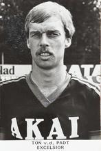 Spelerskaart Ton vd Padt - Excelsior Rotterdam - 1984/1985, Verzamelen, Sportartikelen en Voetbal, Ophalen of Verzenden, Zo goed als nieuw
