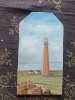 Schilderijtje op hout Lange Jaap Den Helder Huisduinen, Antiek en Kunst, Kunst | Schilderijen | Klassiek, Ophalen