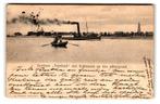 Enkhuizen, Veerboot "Friesland" Lees beschrijving, Gelopen, Noord-Holland, Voor 1920, Verzenden