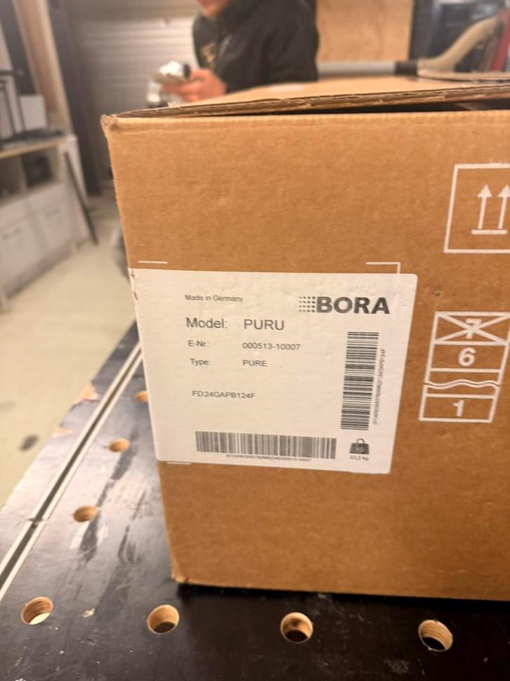 Nieuwe Bora puru kookplaat, Witgoed en Apparatuur, Kookplaten, Nieuw, Inbouw, Inductie, 4 kookzones, Ophalen of Verzenden