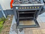 Fornuis en oven 6 pits 90 cm breed., Witgoed en Apparatuur, Fornuizen, 60 cm of meer, Ophalen of Verzenden, Gas, Vrijstaand