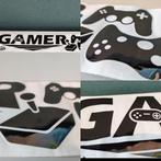 Gamer deur-/ muursticker - gaming controler - ps4 - xbox, Ophalen of Verzenden, Nieuw