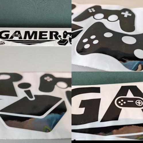 Gamer deur-/ muursticker - gaming controler - ps4 - xbox, Spelcomputers en Games, Spelcomputers | Overige Accessoires, Nieuw, Ophalen of Verzenden