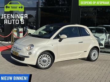 Fiat 500 1.2 Lounge|Leer|Airco|Pano beschikbaar voor biedingen