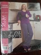 Dames pyjama paarse top en paarse broek. Maat S Nieuw, Kleding | Dames, Overige Dameskleding, Nieuw, Ophalen of Verzenden