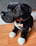 Douglas cuddle toys twister black lab×pit mix hond knuffel, Ophalen of Verzenden, Zo goed als nieuw, Hond