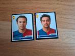 2 panini stickers Xavi & Iniesta Champions League 2006/07, Verzamelen, Sportartikelen en Voetbal, Ophalen of Verzenden, Zo goed als nieuw