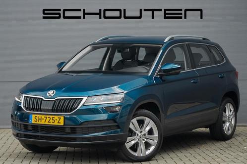 Skoda Karoq 1.5 TSI Style Business Leder Camera Trekhaak 1e, Auto's, Skoda, Bedrijf, Te koop, Karoq, ABS, Achteruitrijcamera, Airbags