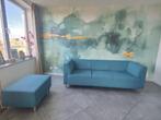 Heokbanken links & rechts – turquoise, Huis en Inrichting, Banken | Bankstellen, Ophalen, Hoekbank, Driepersoons, 75 tot 100 cm