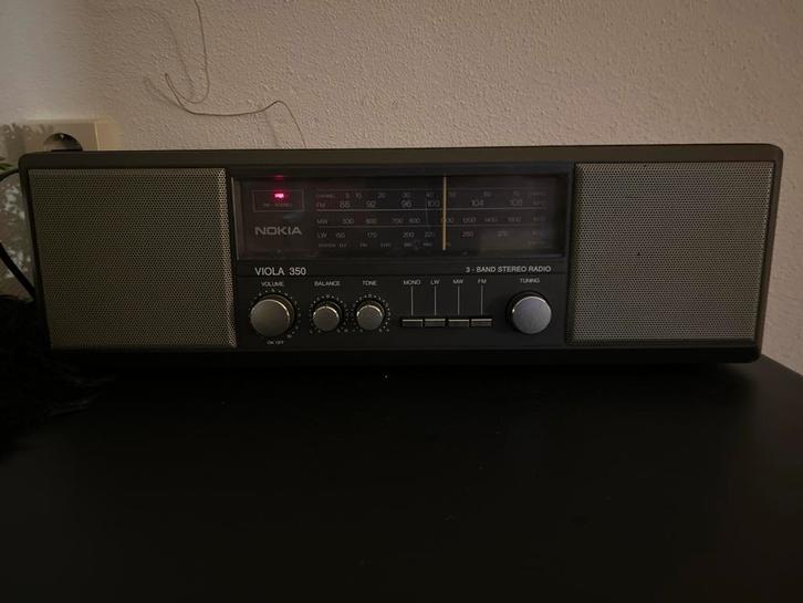 Nokia Viola 350 Radio - Vintage, Audio, Tv en Foto, Radio's, Gebruikt, Radio, Ophalen of Verzenden