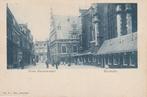 Haarlem Oude Groenmarkt Spekstraat levendig bakfiets <1906, Verzamelen, Ansichtkaarten | Nederland, Noord-Holland, Ongelopen, Voor 1920