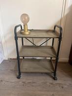 Industrieel Nachtkastje - Klein & Stijlvol, Ophalen, Gebruikt, Overige typen, Minder dan 100 cm