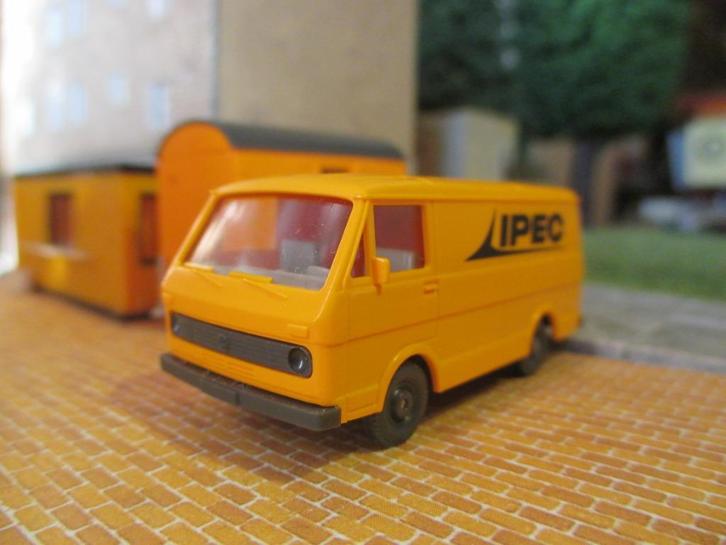Volkswagen LT28 - Wiking IPEC, Hobby en Vrije tijd, Modelauto's | 1:87, Zo goed als nieuw, Bus of Vrachtwagen, Wiking, Ophalen of Verzenden