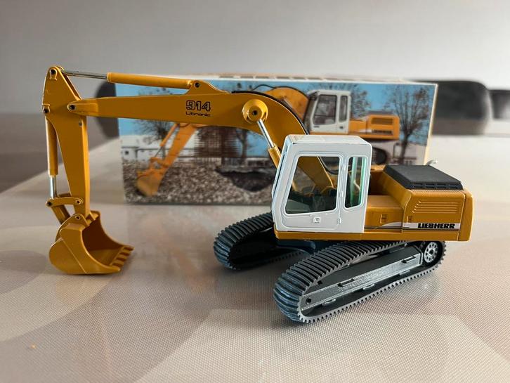 Liebherr R 914 Litronic rupskraan Conrad 2838 Nieuw, Hobby en Vrije tijd, Modelauto's | 1:50, Nieuw, Hijskraan, Tractor of Landbouw