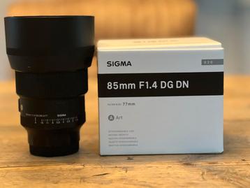 Sigma 85mm f1.4 DG DN Sony E-mount beschikbaar voor biedingen