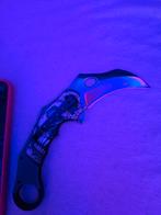 Karambit mes met schedel design, Ophalen of Verzenden, Overige soorten, Overige gebieden, Mes of Dolk