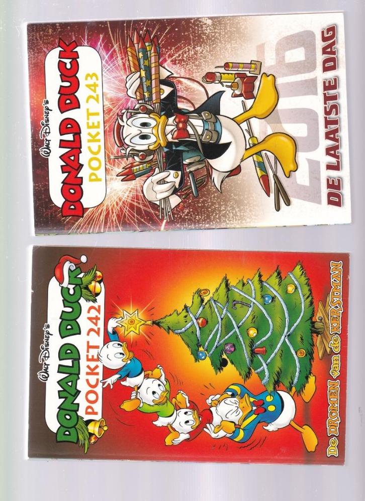 Donald duck pockets    242-243-244-245-268 & Katrien 6, Boeken, Stripboeken, Zo goed als nieuw, Meerdere stripboeken, Ophalen of Verzenden