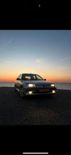 Peugeot 306 2.0 XSI Belfort 1997 Grijs, 1998 cc, Zwart, 4 cilinders, Leder en Stof