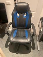 Gaming Stoel - Zwart/Blauw, Ophalen, Gebruikt, Zwart, Gaming bureaustoel