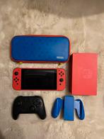 Nintendo switch special edition + pro controller + mario, Spelcomputers en Games, Spelcomputers | Nintendo Switch, Ophalen of Verzenden