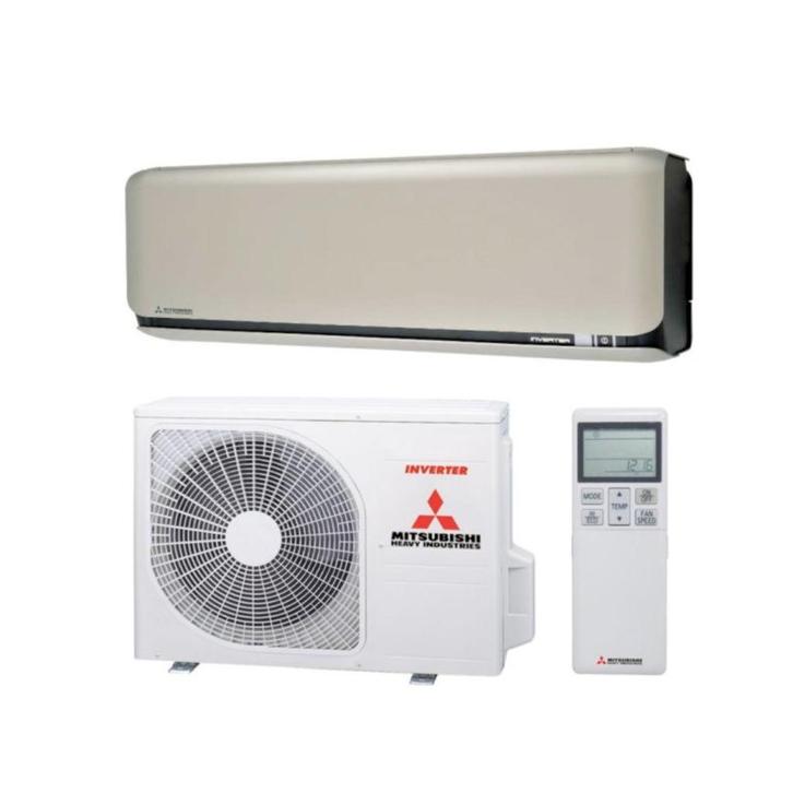 Mitsubishi SRK/SRC ZS-WFT Titanium split unit airco's WiFi, Witgoed en Apparatuur, Airco's, Nieuw, Wandairco, 100 m³ of groter