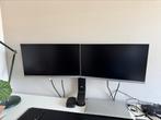 2x HP E233 23” monitor, Computers en Software, Monitoren, Ophalen, Thunderbolt, Full HD, Zo goed als nieuw