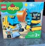 Duplo Truck & Tracked Excavator graafmachine, Kinderen en Baby's, Speelgoed | Duplo en Lego, Duplo, Ophalen of Verzenden, Zo goed als nieuw