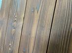Planken gebrand en geborsteld vuren hout 185mm  HELSINKI, Ophalen of Verzenden, Nieuw