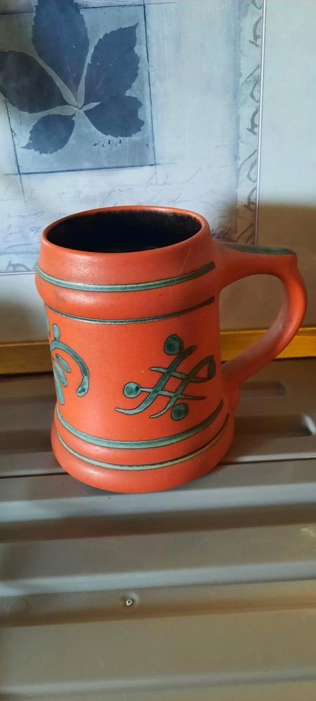 Oude vintage Duitse bierpull., Antiek en Kunst, Antiek | Keramiek en Aardewerk, Ophalen of Verzenden