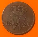 1 Cent 1827 - Koning Willem I, Postzegels en Munten, Munten | Nederland, Ophalen of Verzenden, Koning Willem I, 1 cent, Losse munt