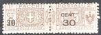 Italie 1923 - Yvert  CP20  - Pakketzegel met opdruk  -a, Verzenden, Gestempeld