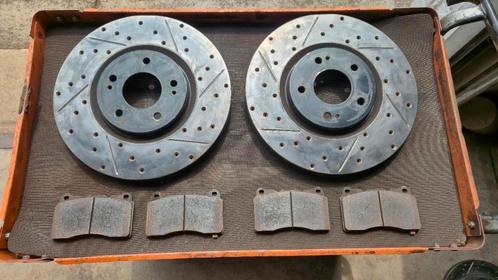 Mitsubishi Lancer Evo VII Brembo remschijven en remblokken, Auto-onderdelen, Remmen en Aandrijving, Mitsubishi, Gebruikt, Ophalen