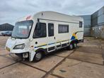 Euramobile camper 2007 met schade, Caravans en Kamperen, Bedrijf, Half-integraal