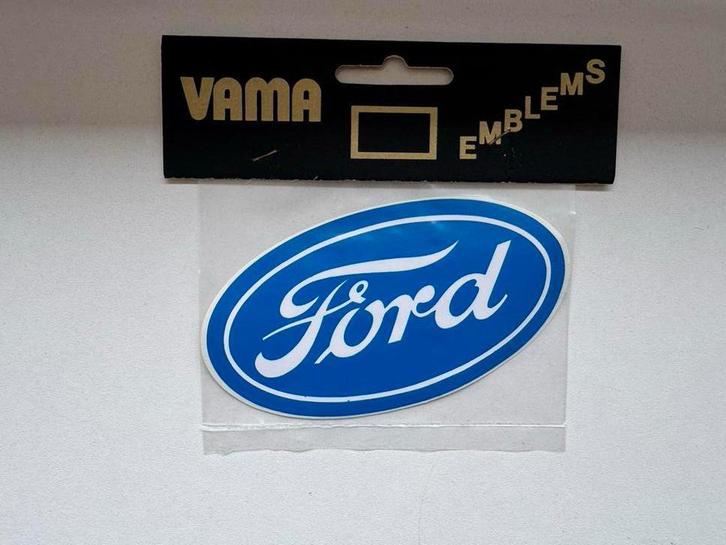 3 Ford Emblemen Stickers - Nieuw in Verpakking, Auto diversen, Autostickers, Ophalen