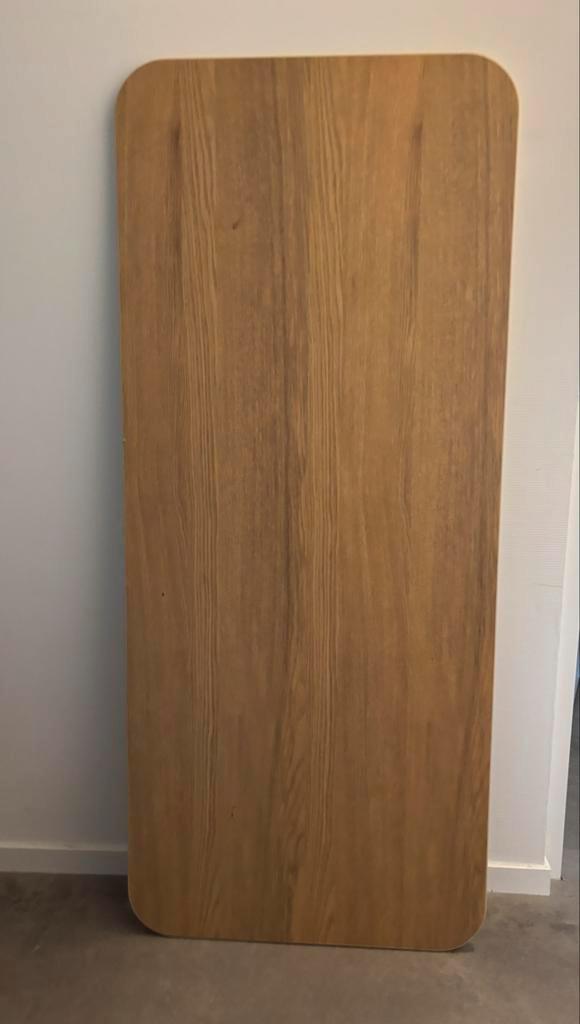 IKEA Bekant Bureaublad 140x80 cm - Eiken, Huis en Inrichting, Tafelonderdelen, Gebruikt, Tafelblad, 100 tot 150 cm, 50 tot 100 cm