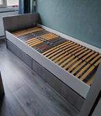 1 persoons bed, Huis en Inrichting, Slaapkamer | Bedden, Ophalen, 90 cm, Eenpersoons, Wit