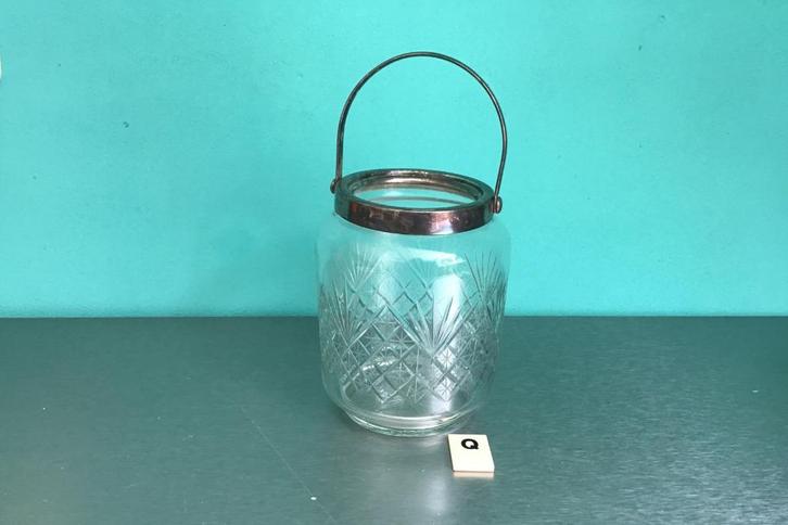 IJsemmer of windlicht kristal, Antiek en Kunst, Antiek | Glas en Kristal, Ophalen of Verzenden