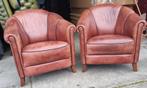 2 Club fauteuils Engelse stijl + BEZORGING GRATIS