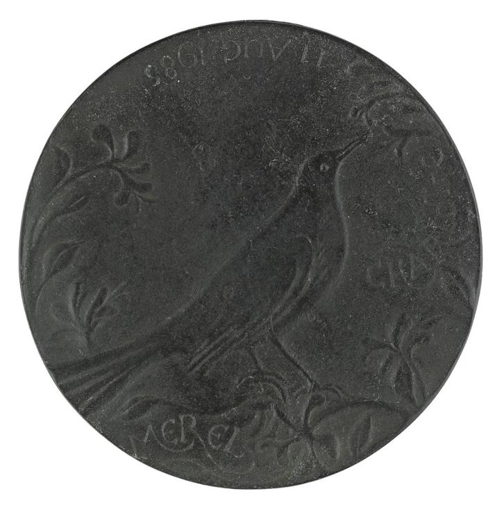 PENNING 1985 Marianne Letterie : Geboorte Merel Charlotte, Postzegels en Munten, Penningen en Medailles, Brons, Nederland, Verzenden