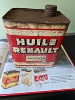 Renault olieblik. Huile Renault. AVIATION, Ophalen of Verzenden, Zo goed als nieuw, Overige, Overige merken