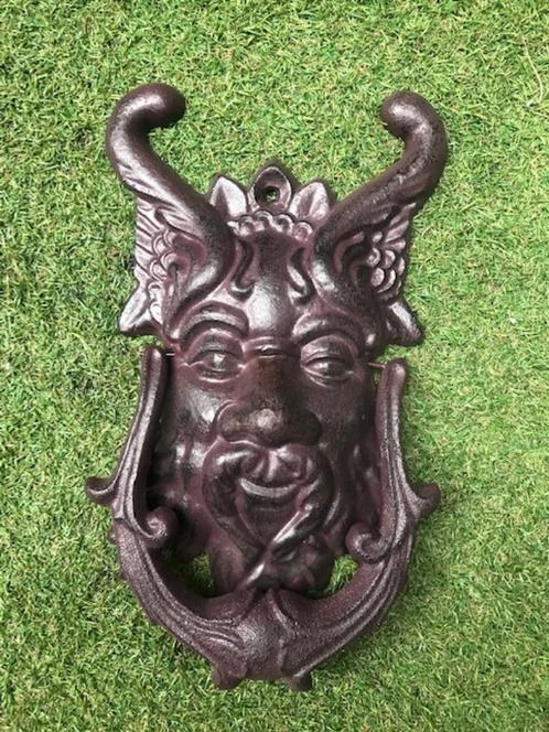 bijzondere gietijzeren deurklopper, Antiek en Kunst, Curiosa en Brocante, Ophalen of Verzenden
