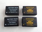 Vier reserve batterijen voor Panasonic Lumix camera's, Gebruikt, Compact, Ophalen of Verzenden, Overige Merken