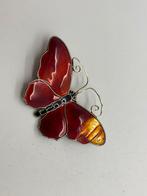 A788 Prachtige zilveren broche David Andersen Norway, Ophalen of Verzenden, Zilver, Broche