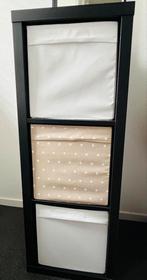 Ikea Kallax Kast met Manden, Met plank(en), Minder dan 50 cm, Gebruikt, Ophalen of Verzenden