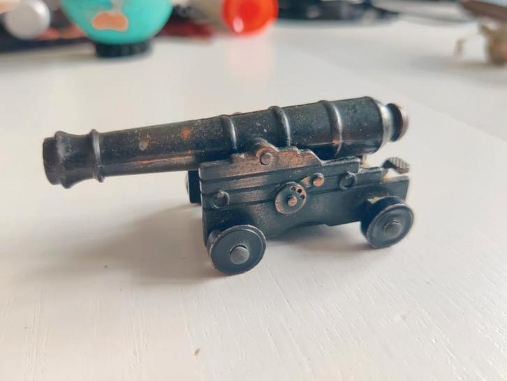 Antieke Kanon Puntenslijper, Verzamelen, Speelgoed, Gebruikt, Ophalen of Verzenden