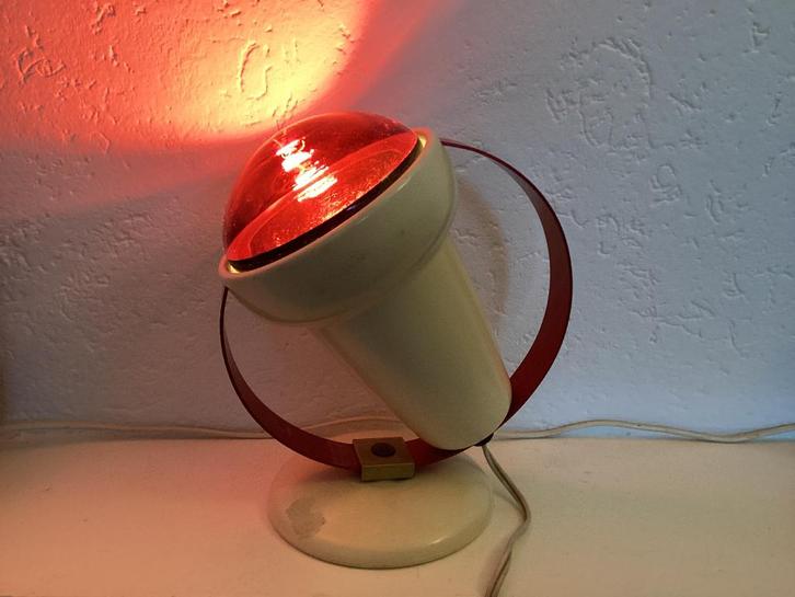 Philips warmtelamp vintage lamp retro Infraphil 7529 ‘50, Witgoed en Apparatuur, Persoonlijke-verzorgingsapparatuur, Gebruikt