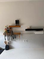 Magnetische wandplanken – set 2x 60 cm + 1x 40 cm, Ophalen of Verzenden, Zo goed als nieuw