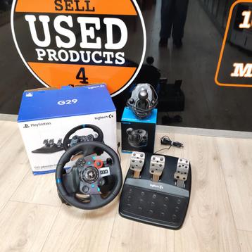 Logitech G29 Race stuur met Pedalen,shifter+handbrake€219.99 beschikbaar voor biedingen