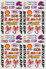 Modelbouw sponser stickervel [Shell, Dunlop, Bell] #10, Verzamelen, Stickers, Nieuw, Overige typen, Verzenden